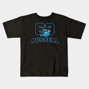 George Russell 63 Helmet Kids T-Shirt